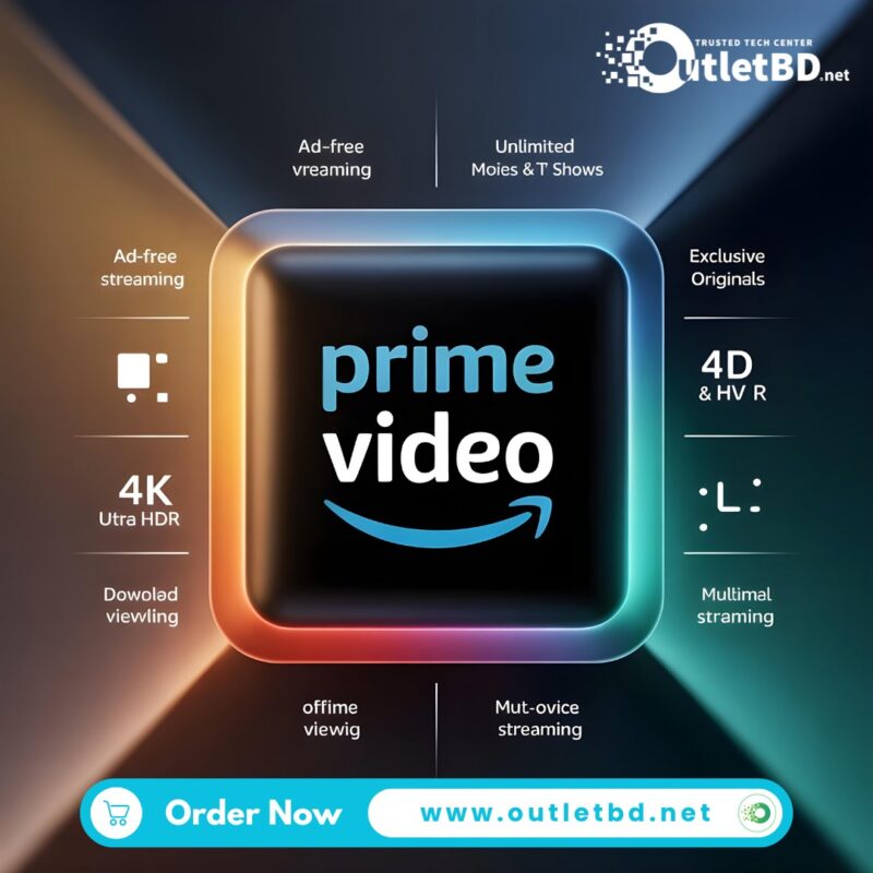 Amazon Prime Video - Account with Premium OTT Subscription