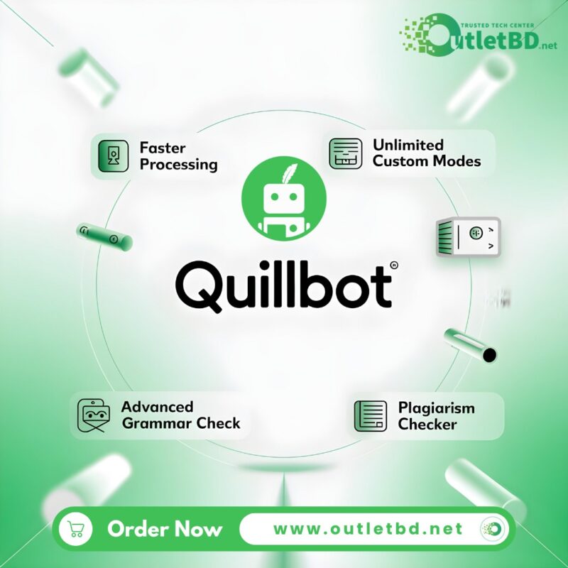 QuillBot Official Account with Premium Subscription