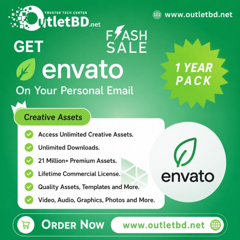 Envato Elements Premium Subscription for Personal Email