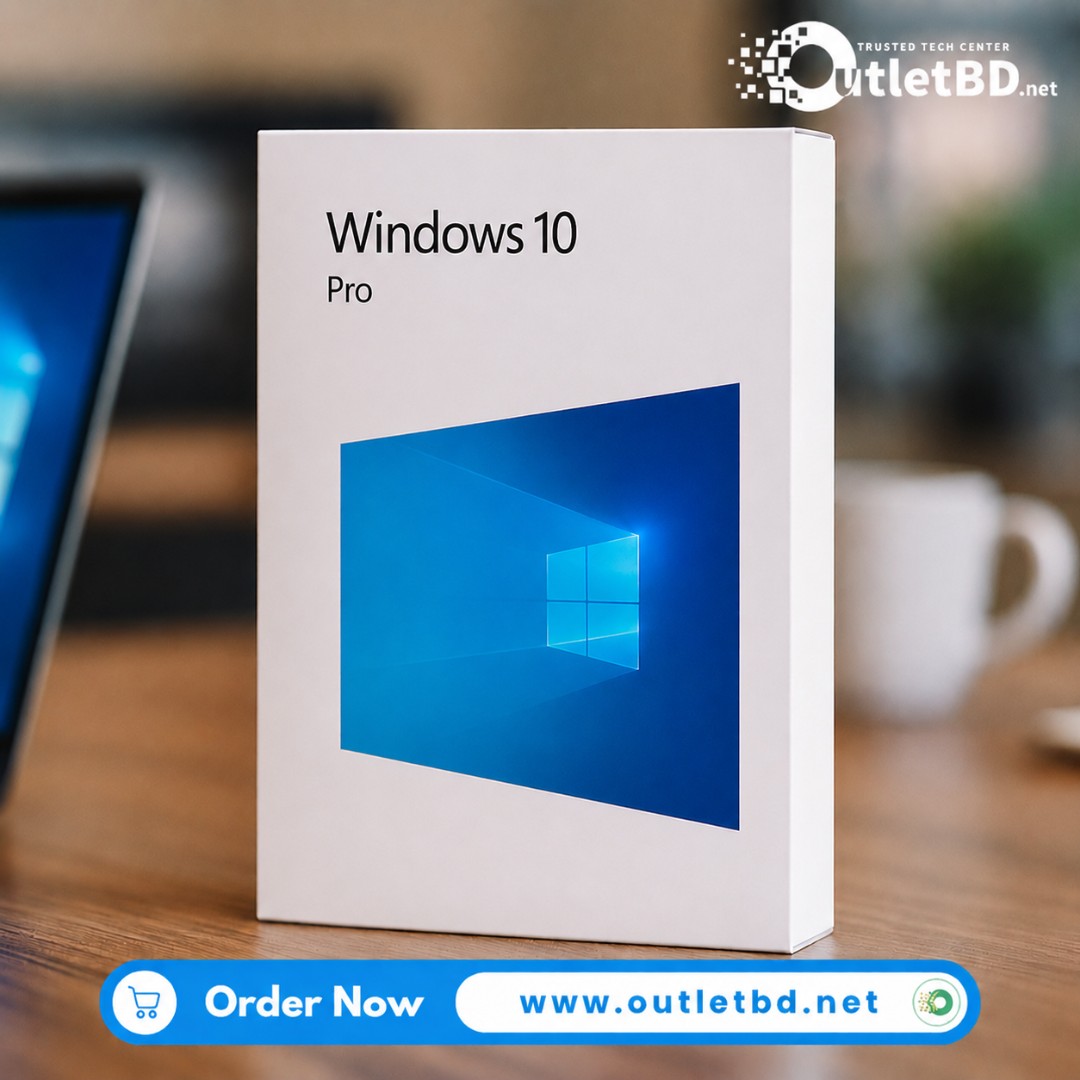 Microsoft Windows 10 Pro - Genuine License Key with Box