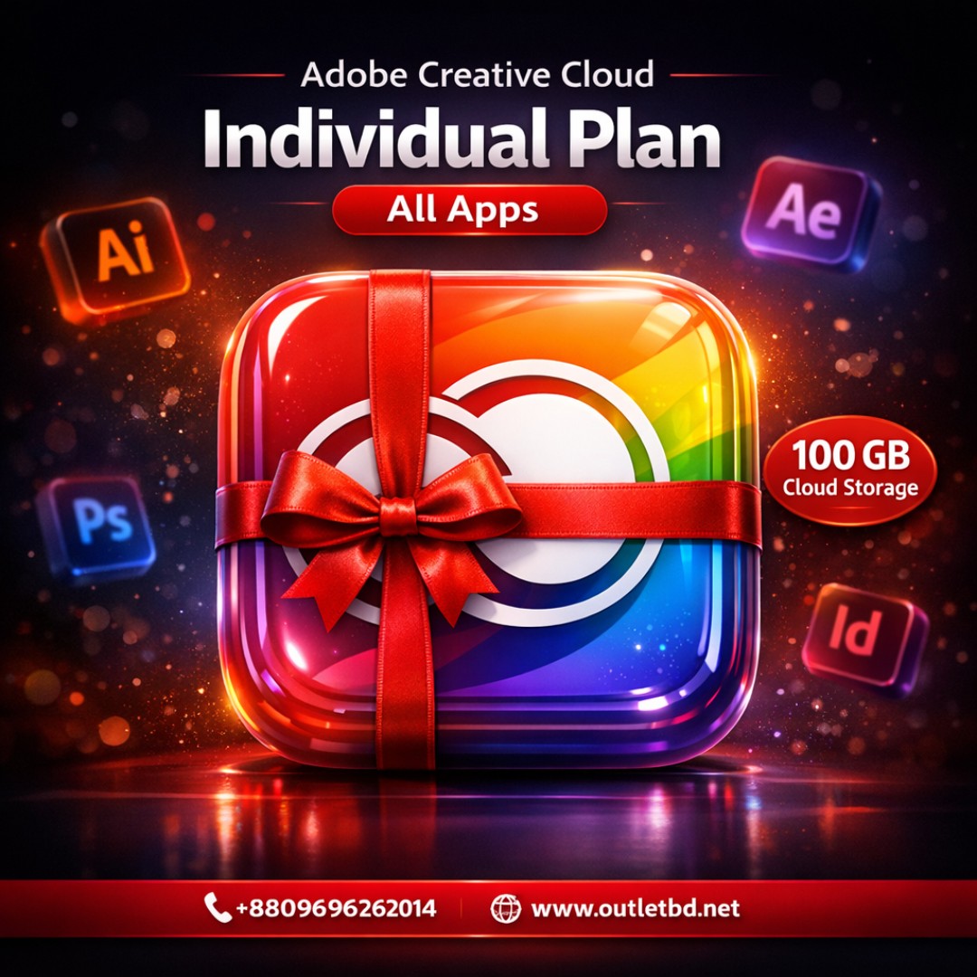 Adobe Creative Cloud Pro - All Apps Subscription for Personal Email